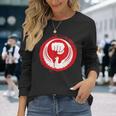和道龍空手道 日本武道 長袖Tシャツ 彼女への贈り物