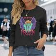 堕ちたパステル ゴス 倒れた天使 ルシファー エンジェリック 長袖Tシャツ 彼女への贈り物