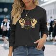 手錠ステイフリーtシャツ 伝統的な刑務所の刑務所休憩 長袖Tシャツ 彼女への贈り物