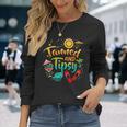 日焼けしてほろ酔い ビーチ 夏休み 面白い 長袖Tシャツ 彼女への贈り物