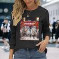 歌舞伎町 東京 ジャパン ナイトライフ 日本のストリートアート 長袖Tシャツ 彼女への贈り物