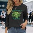父の日に贈る「モンステラパパ 長袖Tシャツ 彼女への贈り物