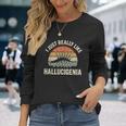 私は本当にハルキゲニアの面白いカンブリア爆発が好きです 長袖Tシャツ 彼女への贈り物