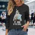聖ヨハネ十字架カトリック 長袖Tシャツ 彼女への贈り物