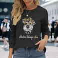 誕生日 母の日ギフト ミニチュアシュナウザー 母 長袖Tシャツ 彼女への贈り物