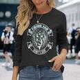 釣り人のための釣りの諺 Fishing Proverbs For Anglers 長袖Tシャツ 彼女への贈り物