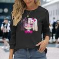 闇カワイイ・サドアニメ少女パステルゴス・メンヘラ 長袖Tシャツ 彼女への贈り物