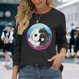 陰陽ウーパールーパー アート グラフィック アニメ ウーパールーパー 恋人 日本語 長袖tシャツ 長袖Tシャツ 彼女への贈り物