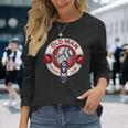 面白い総合格闘技オールドマンボクシングクラブコンバットスポーツアパレル 長袖Tシャツ 彼女への贈り物
