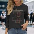 音楽理論 コードフォーミュラ 作曲家の鍵盤 ミュージシャン 長袖Tシャツ 彼女への贈り物