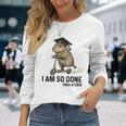 2026年3月卒業生 カピバラさん 長袖tシャツ 長袖Tシャツ 彼女への贈り物
