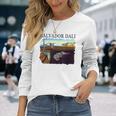 Daliによる記憶の永続性 長袖Tシャツ 彼女への贈り物