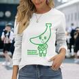 Happy Birthday！ ばなぼう 長袖Tシャツ 彼女への贈り物