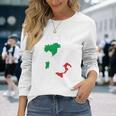 Italy National Pride 長袖Tシャツ 彼女への贈り物
