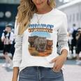 Wombat ヴィンテージ 70年代 90年代 レトロ ウォンバット 動物愛好家 ウォンバット 長袖Tシャツ 彼女への贈り物