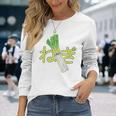 ねぎ ねぎ 漢字 長袖Tシャツ 彼女への贈り物
