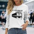 キッズ Tetsuota 鉄オタ）鉄道オタク 電車好き 日本 長袖Tシャツ 彼女への贈り物