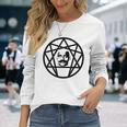 グルジェフとエニアグラム 長袖Tシャツ 彼女への贈り物