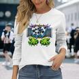 サッカー 67 シックスセブンファニージェンアルファミームドリップ 長袖Tシャツ 彼女への贈り物