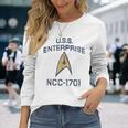 スタートレック オリジナルシリーズ エンタープライズ デルタ 長袖tシャツ 長袖Tシャツ 彼女への贈り物