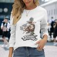 ストリートファイター リュウ ポートレート 火の玉 壮大な対決 ゲーマー 長袖Tシャツ 彼女への贈り物