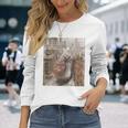 チンチラすずきbig見返り美チラ 長袖Tシャツ 彼女への贈り物