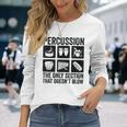パーカッションパーカッション奏者 ドラムセット ドラムドラマー 長袖Tシャツ 彼女への贈り物