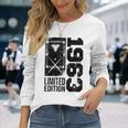 ビリヤード スヌーカーゲーマー ビンテージ 1963 誕生日 プール-ビリヤード 長袖tシャツ 長袖Tシャツ 彼女への贈り物