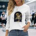 フランシスコ デ ゴヤ デザイン ホラー ゴシック アート 長袖Tシャツ 彼女への贈り物