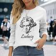 ベートーヴェン ルートヴィヒ・ヴァン クラシック音楽 長袖Tシャツ 彼女への贈り物