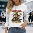 ヨーキー ライド バイク 遊び フットボール サッカー Digor 長袖Tシャツ 彼女への贈り物