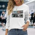 ラッコ フィルムストリップ 写真 フォト コラージュ 長袖Tシャツ 彼女への贈り物