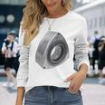 ロータリー13bエンジンローター 長袖Tシャツ 彼女への贈り物