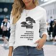 盆栽 松 園芸 庭いじり オーガニック 伝統 わびとさび 庭師 渋かっこいい 長袖tシャツ 長袖Tシャツ 彼女への贈り物