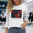 背景シリーズハッチ I 長袖Tシャツ 彼女への贈り物