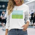 詩とメルヘン 葉祥明 穏やかな時 長袖Tシャツ 彼女への贈り物