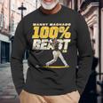100 Beast Manny Machadoan Diego Mlbpa 長袖Tシャツ 高齢者への贈り物