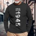 1945 誕生日ギフトアイデア ヴィンテージエディション 1945年生まれ。 長袖Tシャツ 高齢者への贈り物