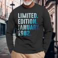 1982年1月 1982年誕生日1982年限定版 長袖Tシャツ 高齢者への贈り物