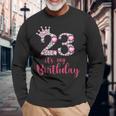 23 It's My Birthday 23歳の誕生日 23歳の誕生日 長袖Tシャツ 高齢者への贈り物