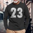 23 ジャージ ナンバー23 ユニフォーム 大ファン好きな選手 長袖Tシャツ 高齢者への贈り物
