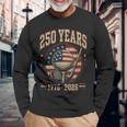 250周年記念 250 Usa アメリカ ゴルフ 1776 2026 愛国的 長袖Tシャツ 高齢者への贈り物