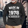 40歳の誕生日ギフトtシャツ Made In 1978 1978 シャツ 長袖Tシャツ 高齢者への贈り物