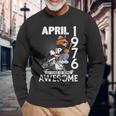 50Th Birthday Legends April 1976Intage 50 Years Old 長袖Tシャツ 高齢者への贈り物