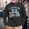 57歳の誕生日 57歳 猫 ママ 猫好き 誕生日 長袖Tシャツ 高齢者への贈り物