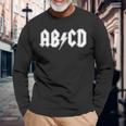 Abcd Adcd パロディ 長袖Tシャツ 高齢者への贈り物