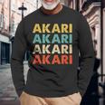 Akari 灯 長袖Tシャツ 高齢者への贈り物