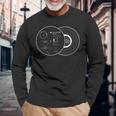 Alien Life 物理学ギフト 銀河 天体物理学 長袖Tシャツ 高齢者への贈り物