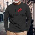 I Am Legend 長袖Tシャツ 高齢者への贈り物