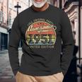 Awesomeince 1951 限定版 1951年製 メンズ レディース 長袖Tシャツ 高齢者への贈り物
